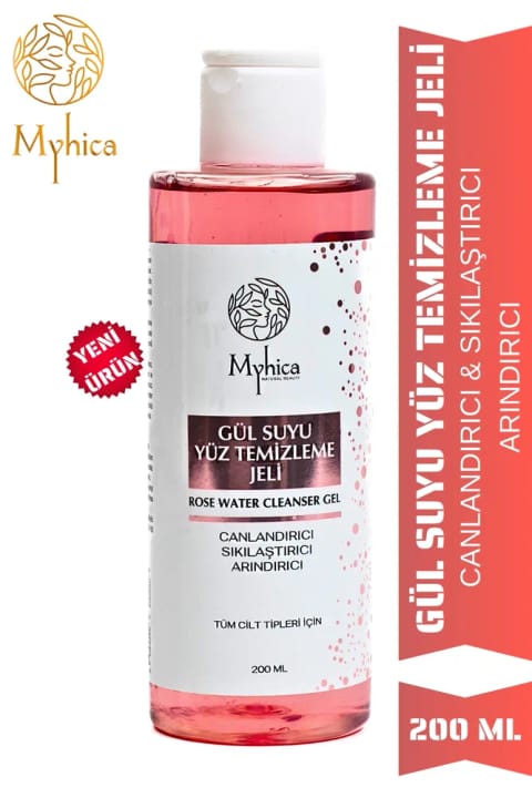 ژل شوینده صورت گلاب Myhica