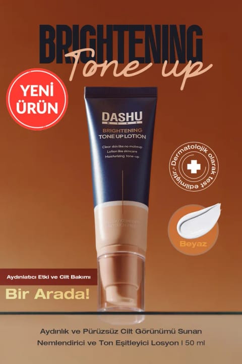 Dashu روشن‌کننده، مرطوب‌کننده و یکدست‌کننده تن پوست لوسیون Mens Bright