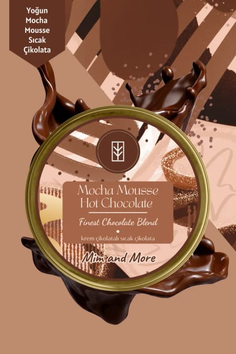 Mim and More Mocha Mousse Hot Chocolate - سیر شکلاتی داغ با کرم