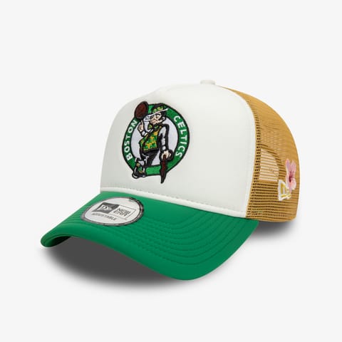 کلاه NBA Boston Celtics New Era Flower یشمی یونیسکس