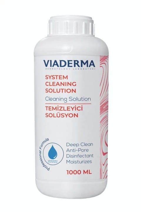 Viaderma Hydrafacial پاککننده و شوینده ۱۰۰۰ میلیلیتر حاوی Hyaluronic Acid و Salicylic Acid