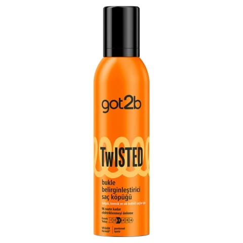 فوم مراقبت از مو فرکنندهٔ حالت‌دهنده Got2b Twisted ۲۵۰ میل