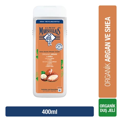 Le Petit Marseillais دوش ژل ارگان و شی