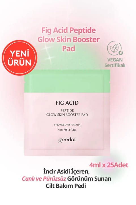 Goodal Fig Acid Peptide Glow Skin Booster Pad (25 عدد)