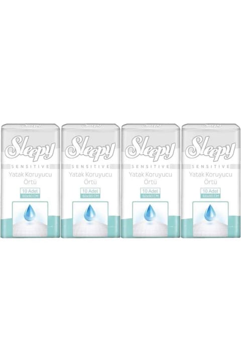 Sleepy محافظ تشک بزرگسال 60×90 سانتیمتر 40 عددی (4 بسته 10 عددی)