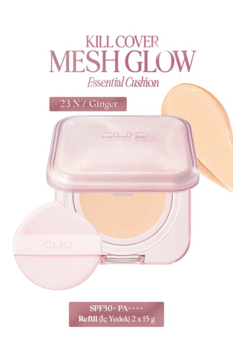 کوشن ست CLIO Kill Cover Mesh Glow Essential (شید 23N...)