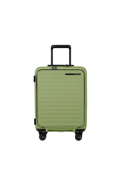 چمدان کابین Samsonite Restackd سبز - آکاردئونی 55/20