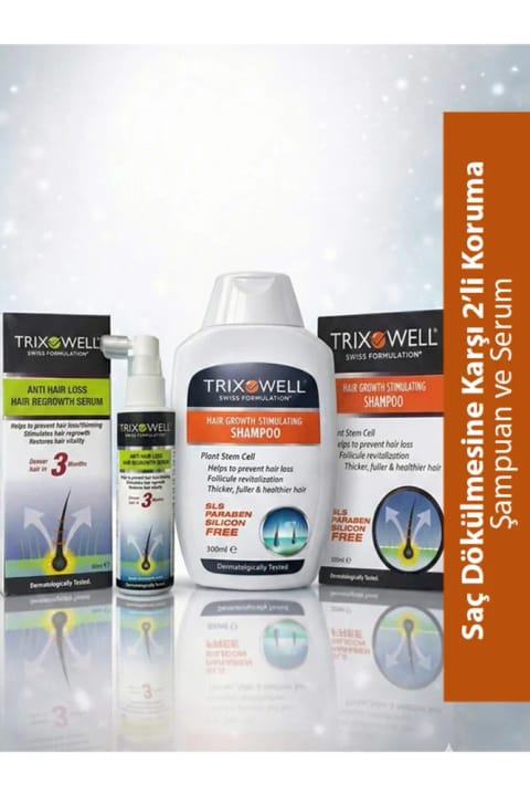 Trixowell Advanced شامپو و سرم ضد ریزش مو