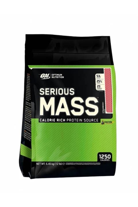 ON Serious Mass 5450 گرم، طعم توت فرنگی