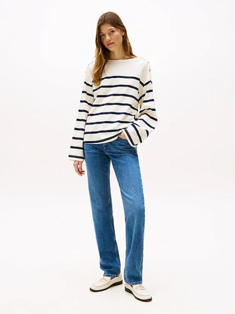 Tommy Jeans زنانه شلوار جین راسته کلاسیک