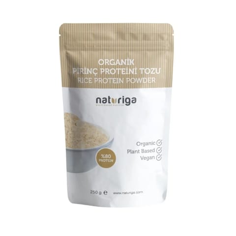 Naturiga پودر پروتئین برنج ارگانیک ۲۵۰ گرم