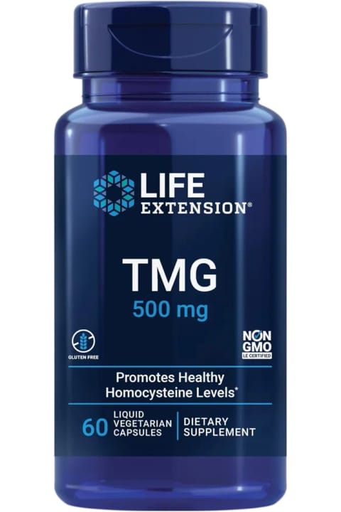 Life Extension TMG 500 mg 60 عدد کپسول ساخت آمریکا DaphneLabs