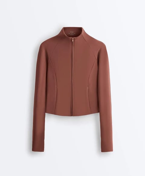 Light warm technical jacket