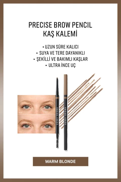 BOBBI BROWN مداد ابرو دقیق - Warm Blonde