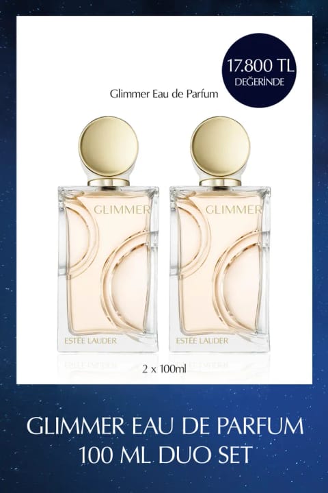 ست ادوپرفیوم دوتایی Estee Lauder Glimmer (۲ × ۱۰۰ml)