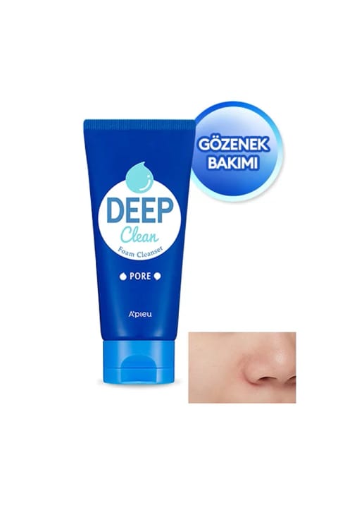 A'PIEU Deep Clean Foam C فوم شستشوی صورت ضد جوش و پاککننده منافذ میسا