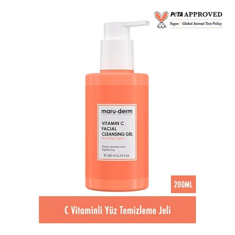 Maruderm شوینده صورت ویتامین C 200 میلی‌لیتر