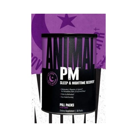 یونیورسال Animal Pm 30 پک - خواب + ریکاوری و ترمیم + Valerian Root + GH + AKG + PANAX