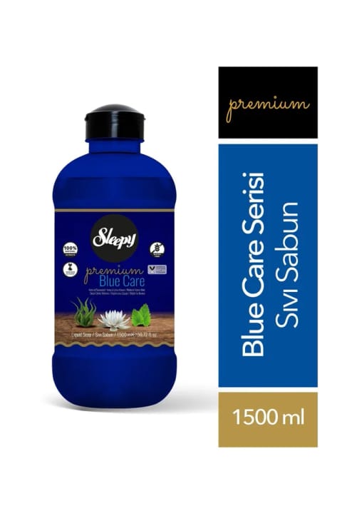 Sleepy Premium Blue Care مایع دستشویی ۱۵۰۰ میلی‌لیتر
