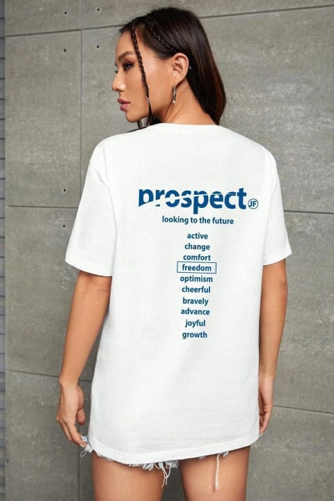 تیشرت طراحی چاپی Prospect یونیسکس uyguntarz