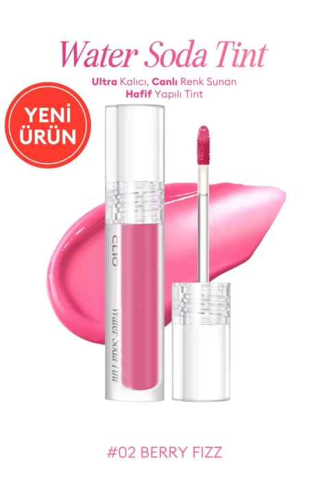 CLIO Water Soda Tint 02 Berry Fizz