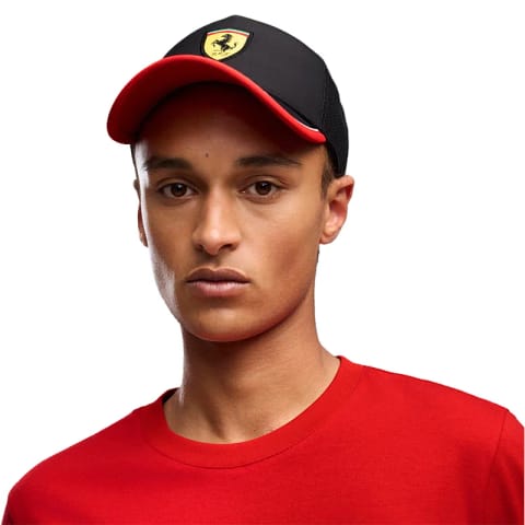 کلاه کپ تِراکِر Puma Scuderia Ferrari مشکی
