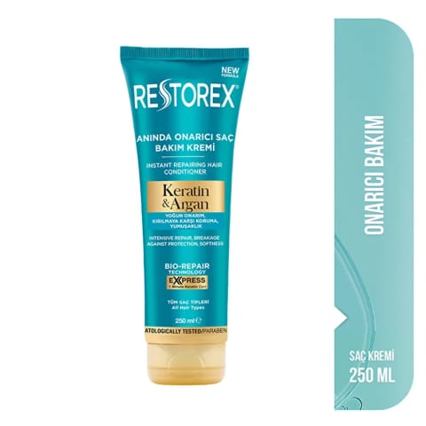 Restorex Keratin & Argan ترمیمکننده مو ۲۵۰ میلیلیتر