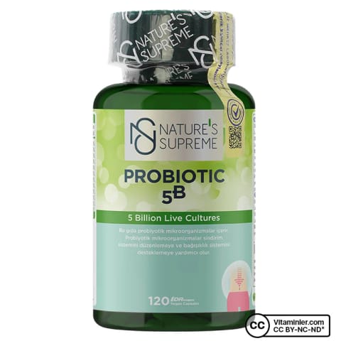 Nature's Supreme Probiotic 5B 120 کپسول
