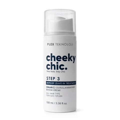 Cheeky Chic گام ۳ ترمیم، کرم مراقبت از مو بدون نیاز به آبکشی ۱۰۰ میلی‌لیتری