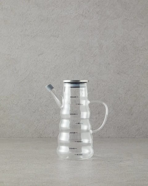 ظرف روغن پیرکس Ornella مدل شفاف 800 ml