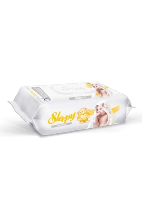 Sleepy دستمال مرطوب ۹۰ عددی حساس (۱۲ بسته)