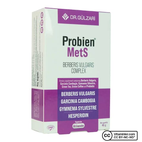 Probien Mets Berberis Vulgaris کمپلکس 60 کپسول