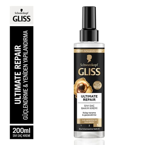 Gliss Ultimate Repair مایع مراقبت از مو ۲۰۰ میلی‌لیتر