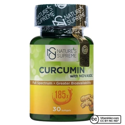 Nature's Supreme Curcumin 30 نرم کپسول