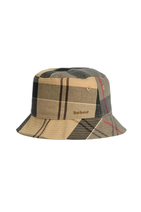 کلاه لبهدار (باکت) مردانه Barbour مدل Telfield Tartan رنگ TN31 Dress Tartan