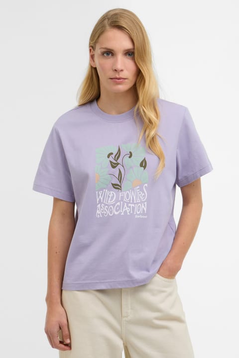 تی‌شرت Barbour Selena PU35 Heather Mist