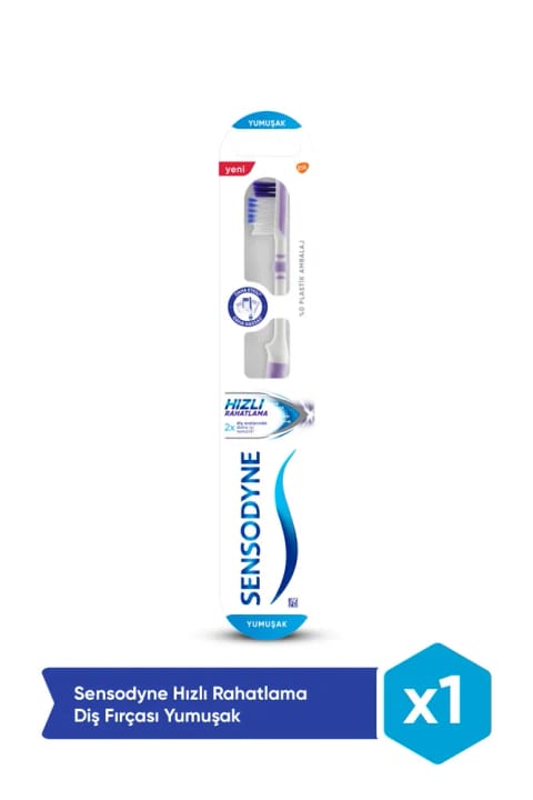 مسواک Sensodyne تسکین سریع 1+1