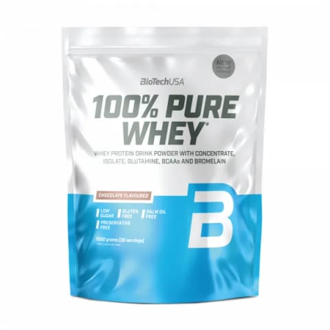 پروتئین وی خالص Biotech USA ۱۰۰۰ گرم - شکلاتی