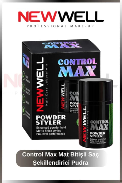 پودر حالت‌دهنده مو New Well Control Max با فیکس قوی و فینیش مات ۲۰ گرم