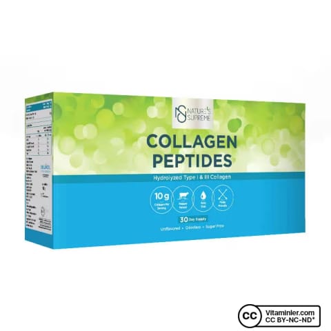 Nature's Supreme Collagen Peptides 30 ساشه بدون طعم