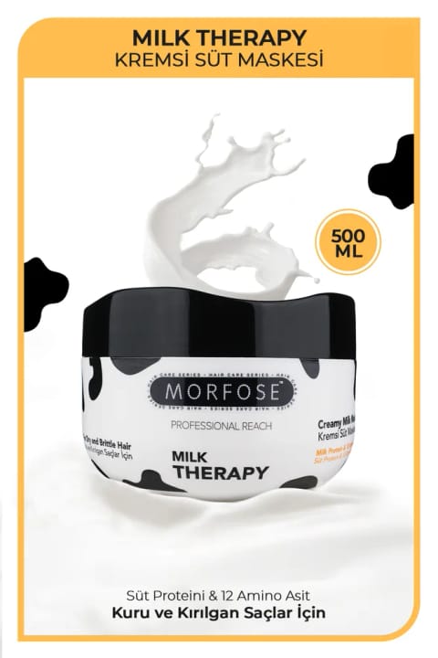 ماسک مو شیر تراپی Morfose 500 میلیلیتری