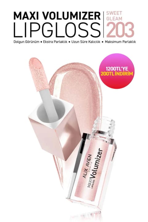 Alix Avien MaxiVolumizer Lipgloss 203 - Magical Dust - ماندگار و مرطوب‌کننده