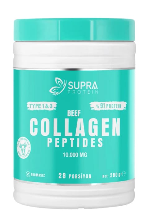 Supra Protein Beef Collagen 280 gr – مکمل روزانه کلاژن – هیدرولیز شده پپ...