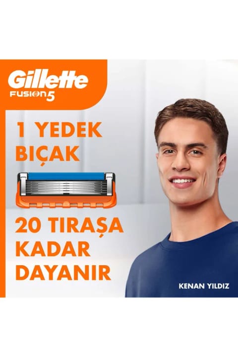 Gillette Fusion تیغ یدکی اقتصادی ۸ عددی