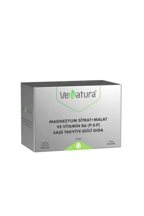 مگنزیم سیترات+مالات و ویتامین B6 (P5P)