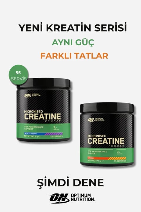 ON Optimum Nutrition کراتین طعم‌دار بلو رزبری-پرتقال ۵۵ سرویس