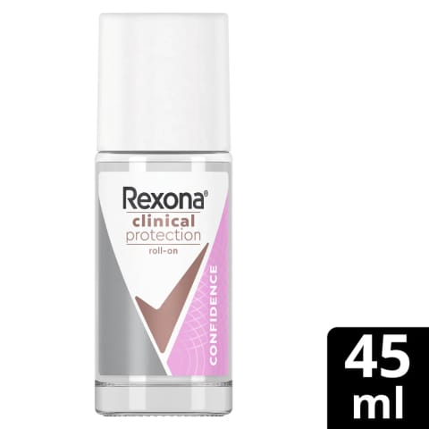 Rexona Clinical Protection Confidence دئودورانت رولی زنانه ۴۵ میلیلیتر