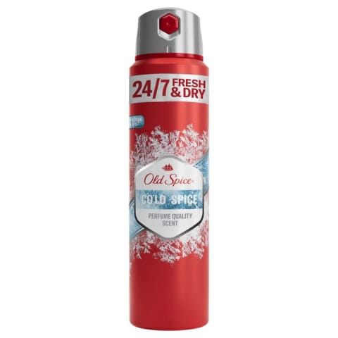 Old Spice Cold Spice دئودورانت اسپری ضد تعریق مردانه ۱۵۰ میلیلیتر