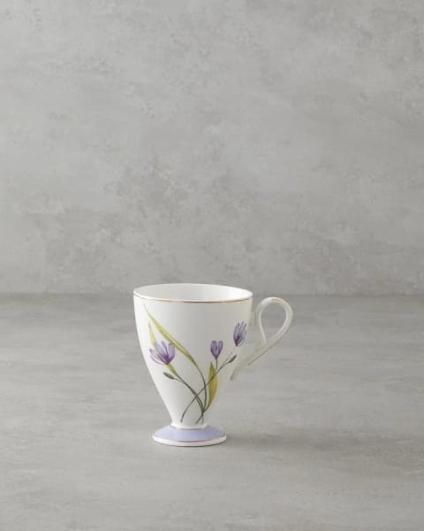 ماگ Valentina New Bone China مدل Kupa 300 ml بنفش روشن