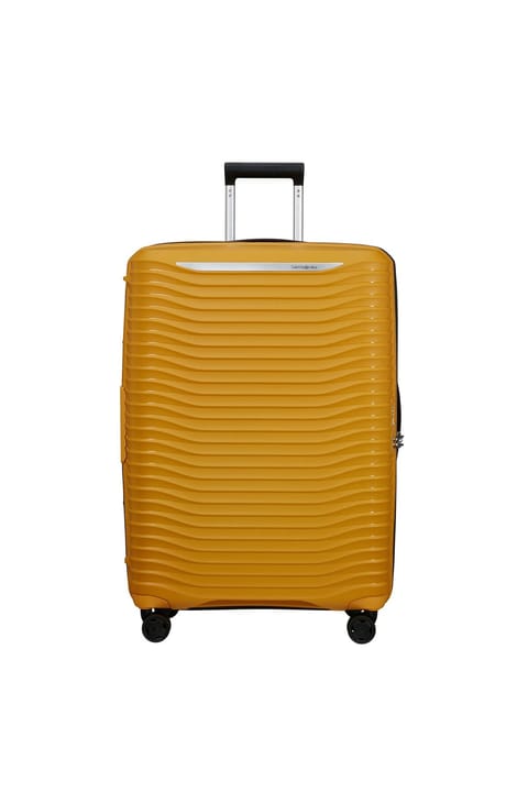 چمدان بزرگ Samsonite Upscape Spinner نارنجی چهار چرخ آکاردئونی ۷۵ سانتیمتری